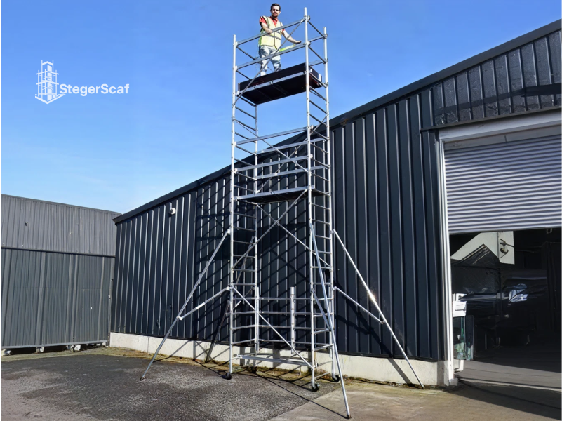 fungsi outrigger scaffolding sebaga keamanan untuk semua sistem steger konstruksi